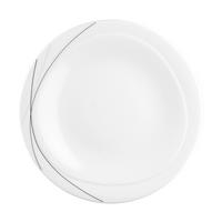 MĚLKÝ TALÍŘ, keramika, 28 cm - bílá, Basics, keramika (28cm) - Seltmann Weiden