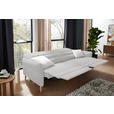 2-SITZER-SOFA in Webstoff Ecru  - Ecru/Eiche Bianco, Design, Holz/Textil (234-262/85-106/98-112cm) - Dieter Knoll