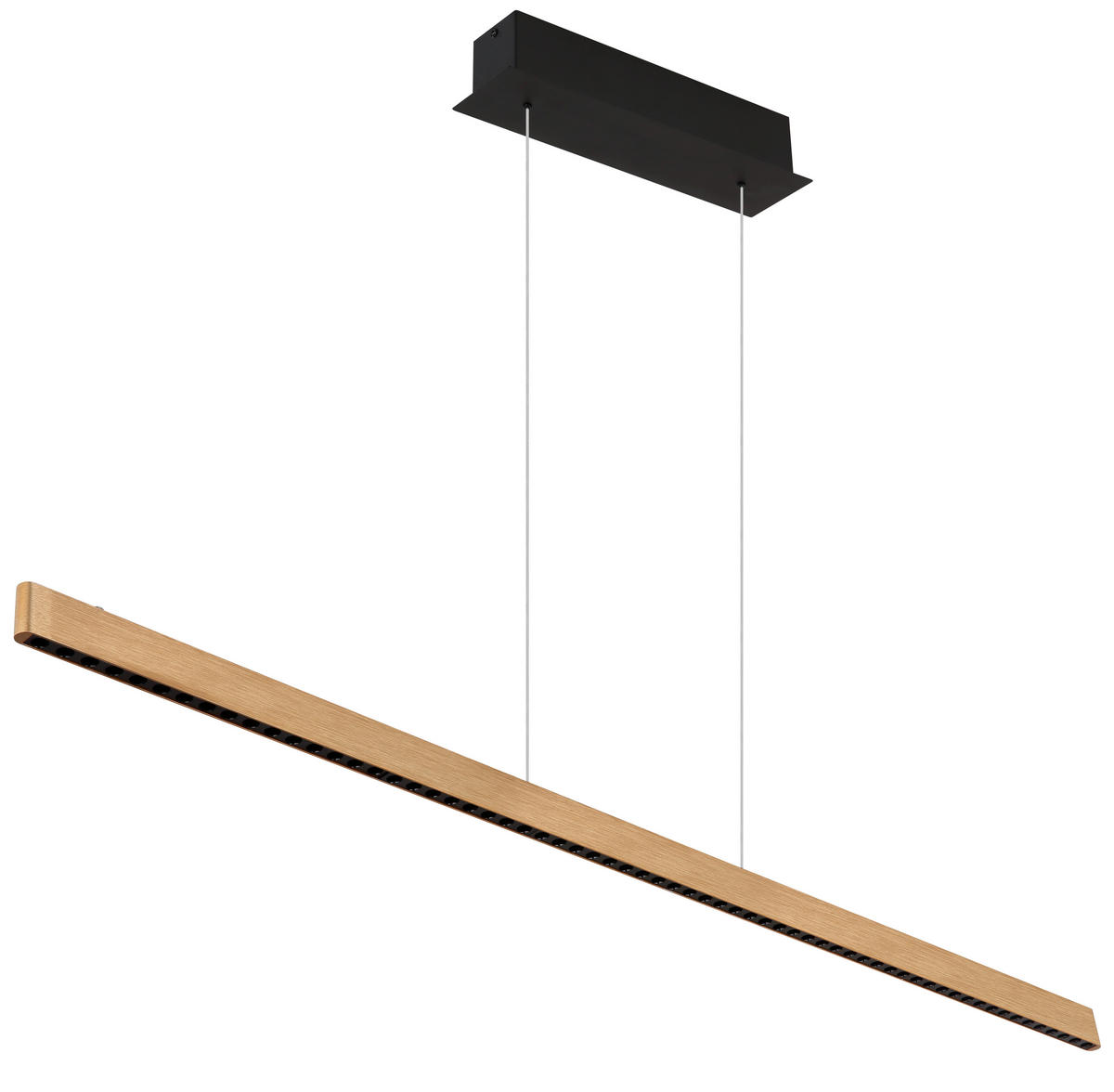 LED-HÄNGELEUCHTE 120/4/120 cm    - Schwarz/Kupferfarben, Konventionell, Metall (120/4/120cm) - Globo
