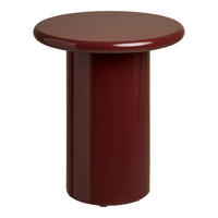 BEISTELLTISCH 45/45/50 cm Otago Bordeaux rund  - Bordeaux, Design, Holzwerkstoff (45/45/50cm) - MID.YOU