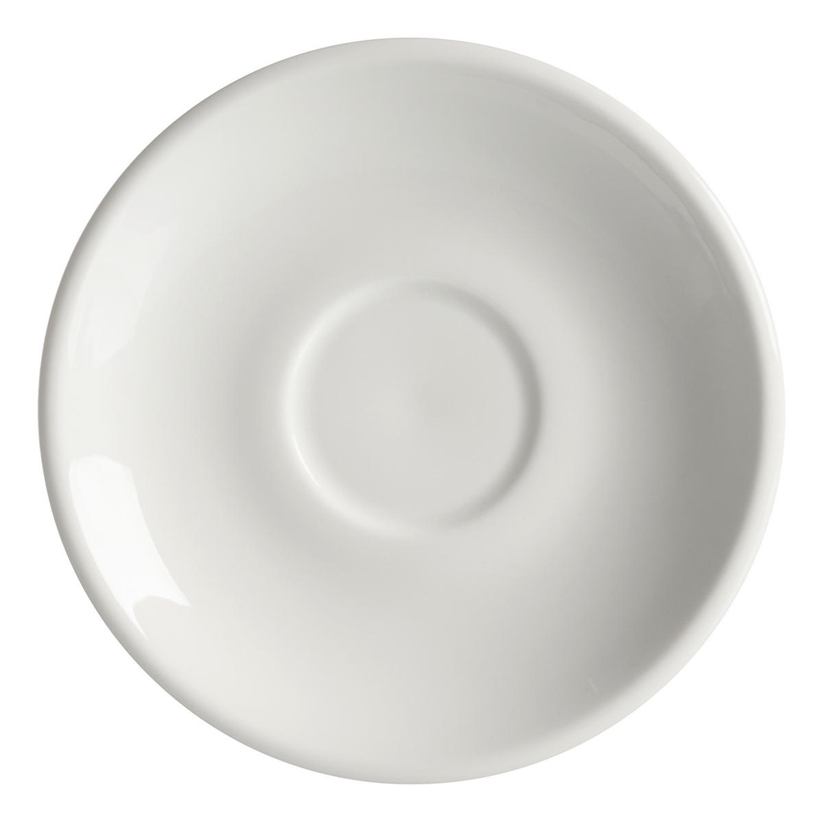 ESPRESSO-UNTERTASSE Bari  - Weiß, KONVENTIONELL, Keramik (12,5/2cm) - Ritzenhoff Breker