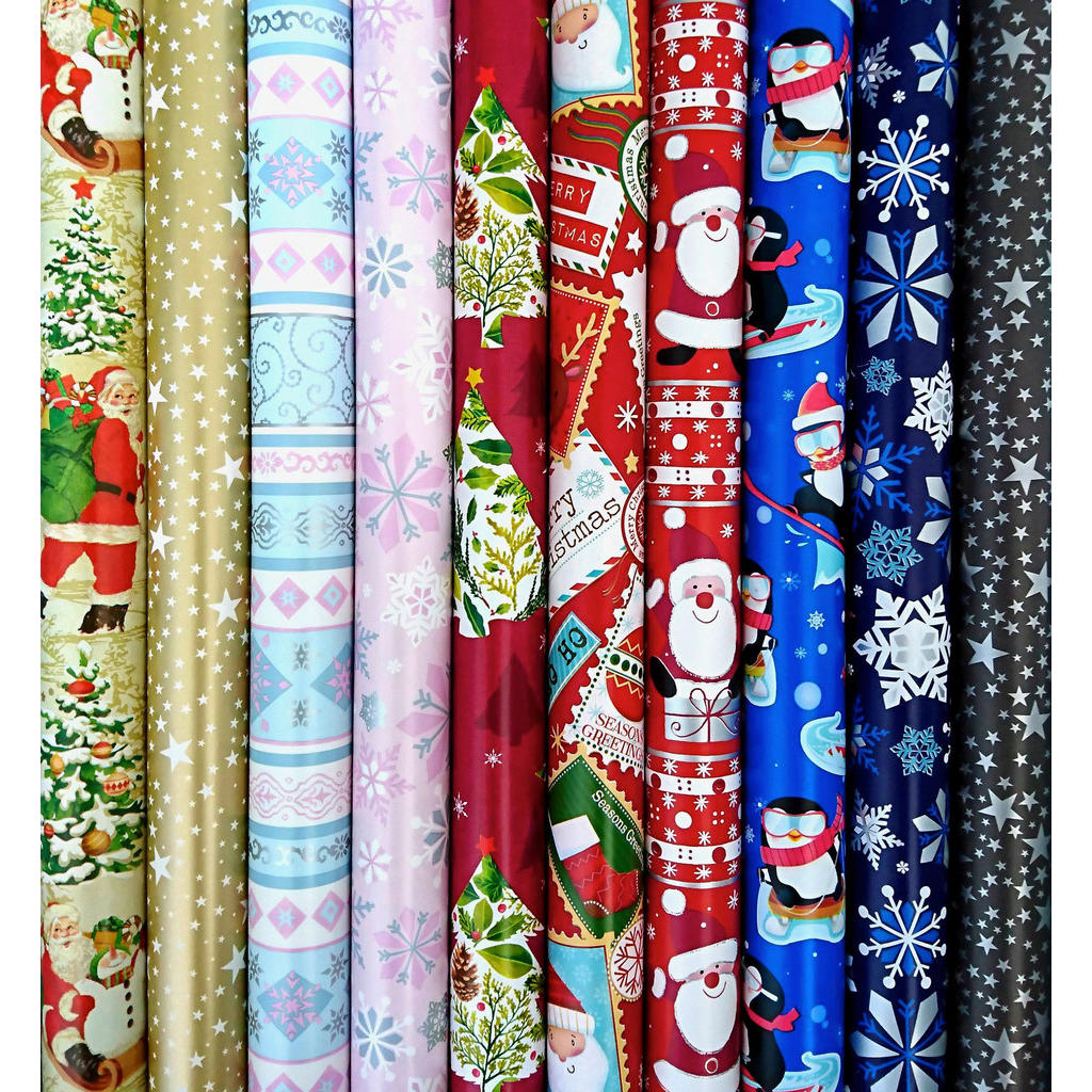Geschenkpapier Frohe Weihnacht BxL: 70x200 cm