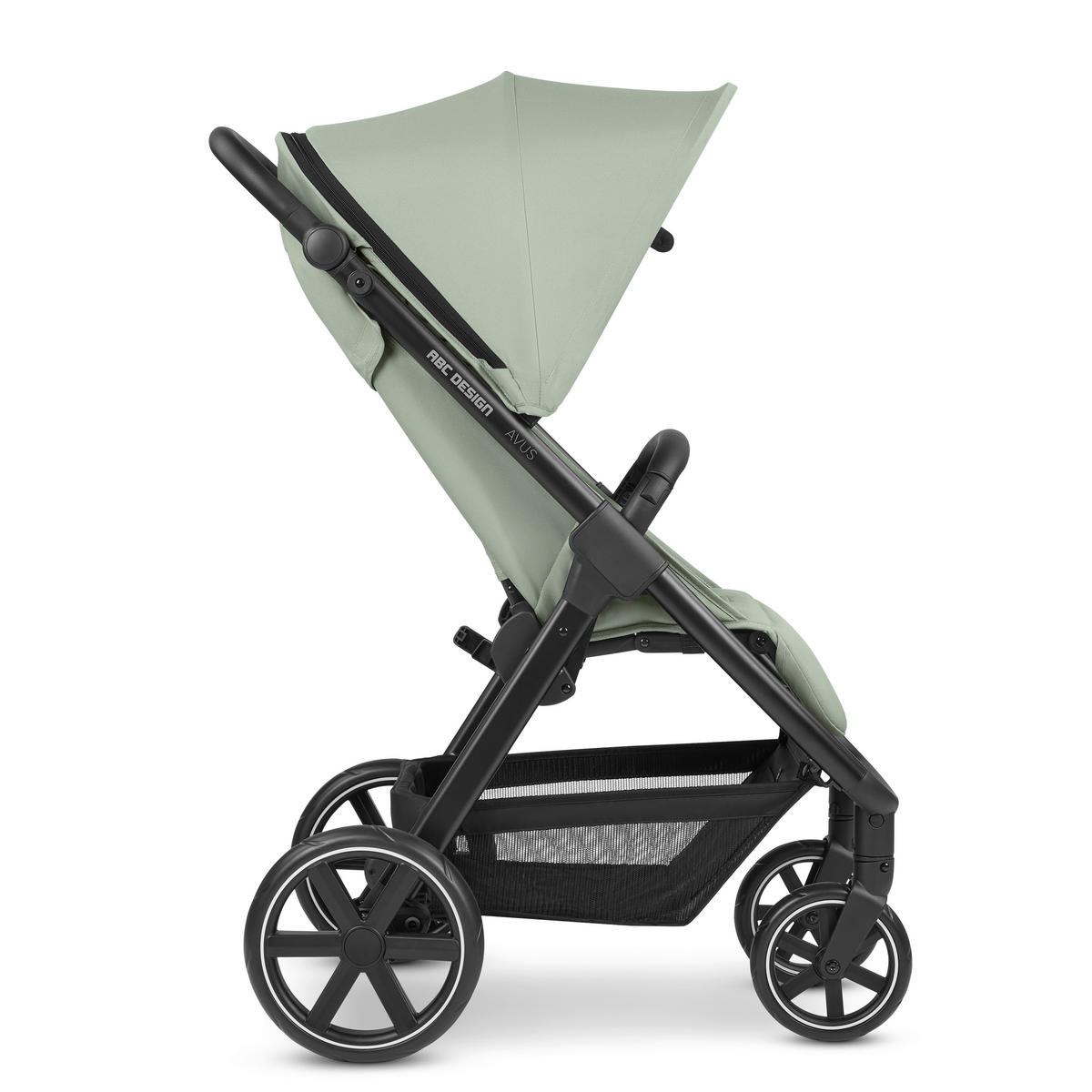 GOLFOVÝ KOČÁREK - černá/mátově zelená, Basics, kov/textil (46,5/23,5/72cm) - ABC Design