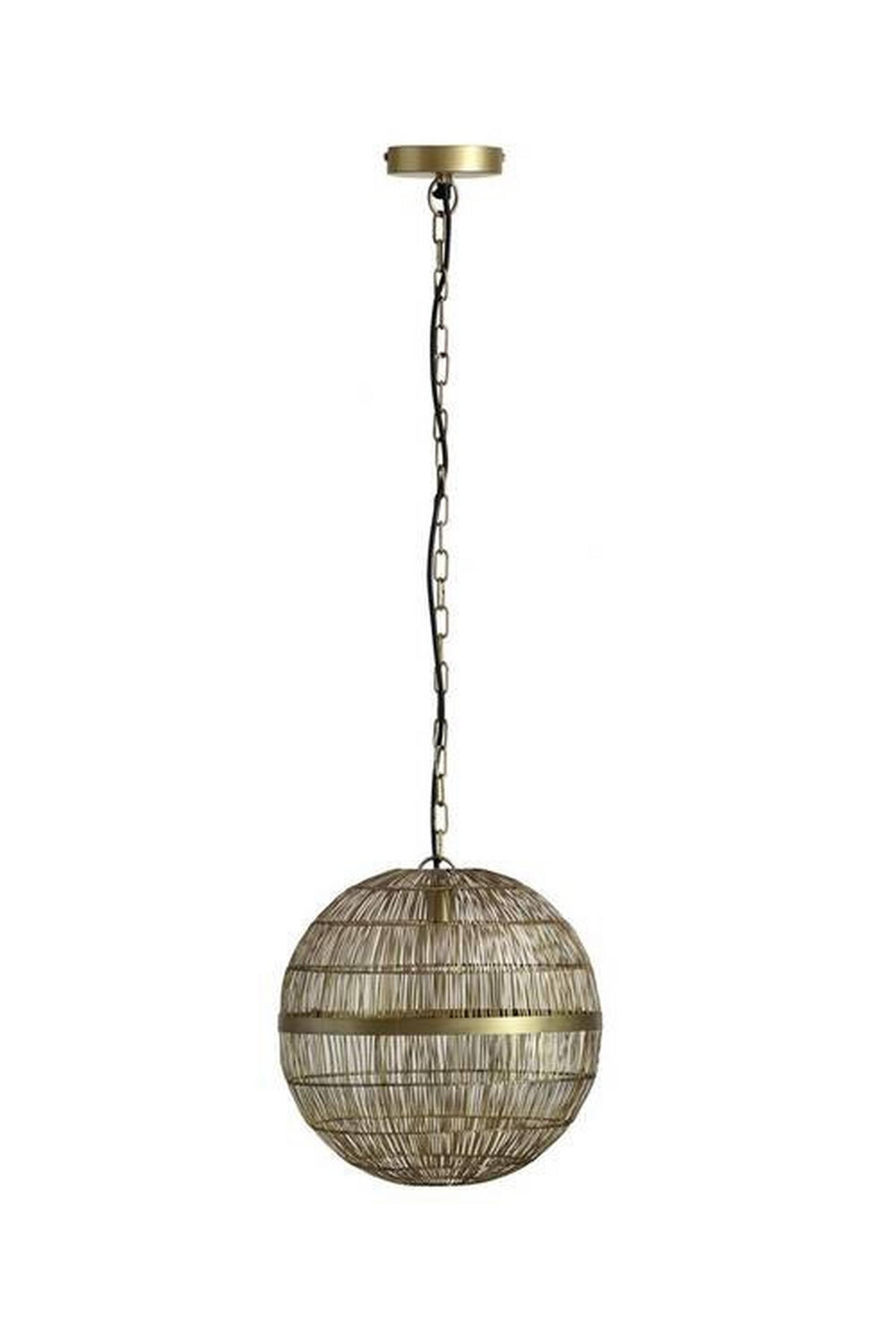 VISEČA SVETILKA        30/120 cm      E27 - barve medenine, Konvencionalno, kovina (30/120cm) - Globo