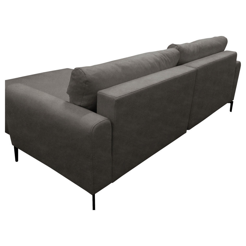 Thumbnail - Mid.you Ecksofa, Braun, Textil, Ottomane rechts, L-Form, 240x163 cm, Liegefunktion, Wohnzimmer, Sofas & Couches, Wohnlan...