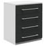SIDEBOARD 60/76,5/43 cm - Anthrazit/Weiß, Design, Holzwerkstoff/Metall (60/76,5/43cm) SIDEBOARD 60/76,5/43 cm - Anthrazit/Weiß, Design, Holzwerkstoff/Metall (60/76,5/43cm)