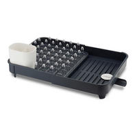 ABTROPFMATTE Extend  - Dunkelgrau, Basics, Kunststoff/Metall (32/36,4/16,1cm) - Joseph Joseph