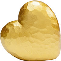 DEKOHERZ  - Goldfarben, Design, Kunststoff (14/14/7cm) - Kare-Design