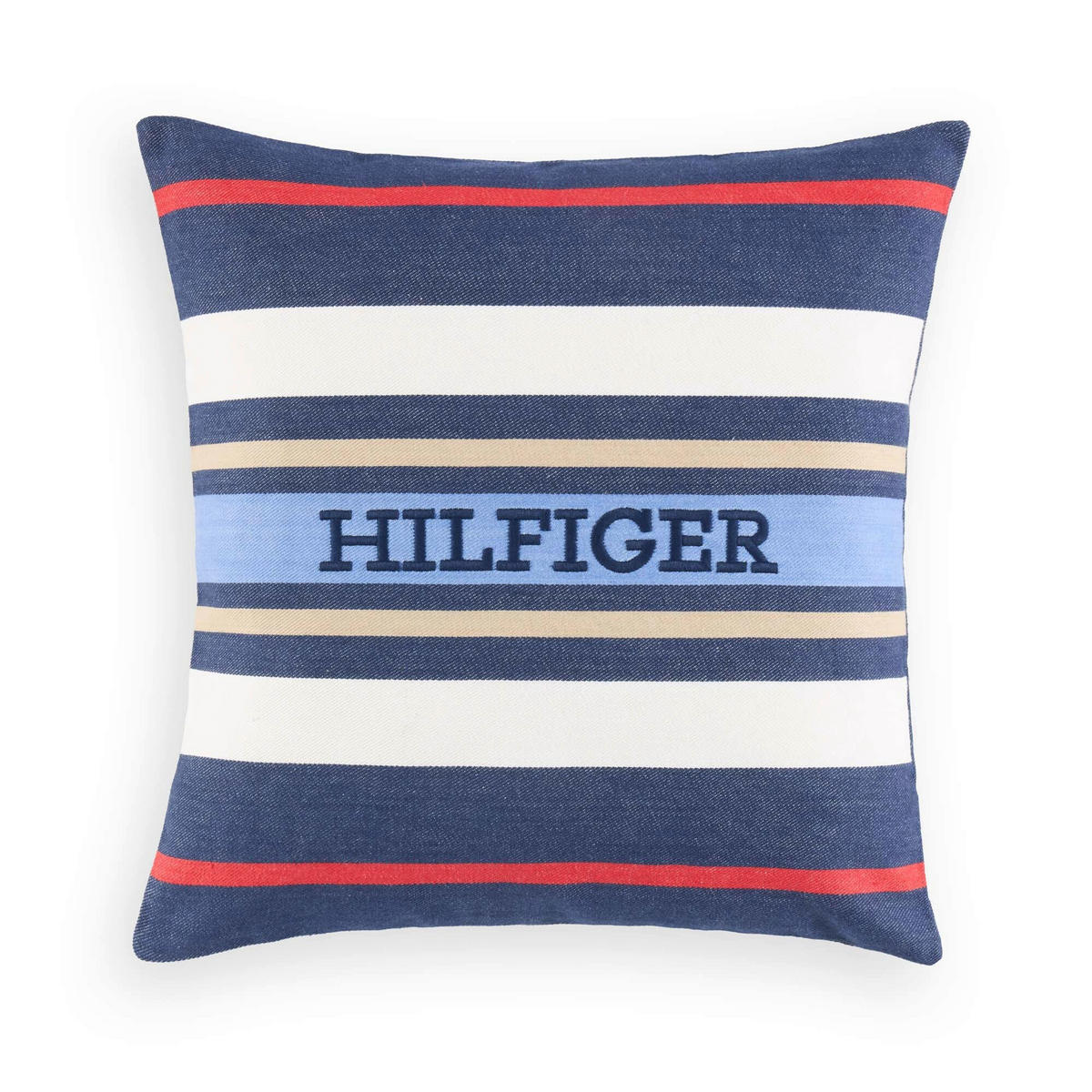 DÍSZPÁRNAHUZAT 40/40 cm  - kék, Basics, textil (40/40cm) - Tommy Hilfiger