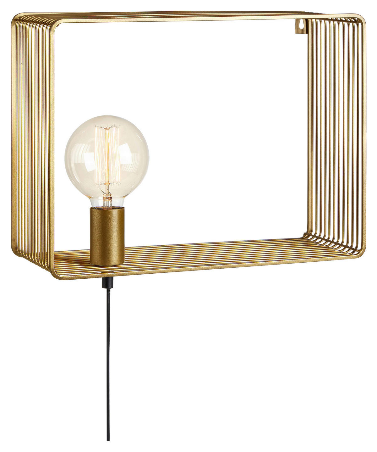 WANDLEUCHTE SHELF 38/28/15 cm   - Goldfarben, Basics (38/28/15cm) - Markslöjd