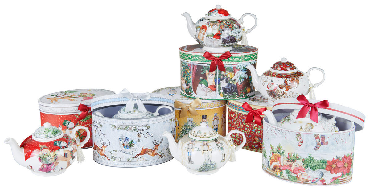 CEAINIC  - multicolor, Lifestyle, ceramică (22,8/14cm) - X-Mas