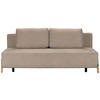 SCHLAFSOFA in Textil Beige  - Beige/Naturfarben, Design, Holz/Textil (211/88/102cm) - Niels Andersson