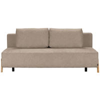 SCHLAFSOFA in Textil Beige  - Beige/Naturfarben, Design, Holz/Textil (211/88/102cm) - Niels Andersson