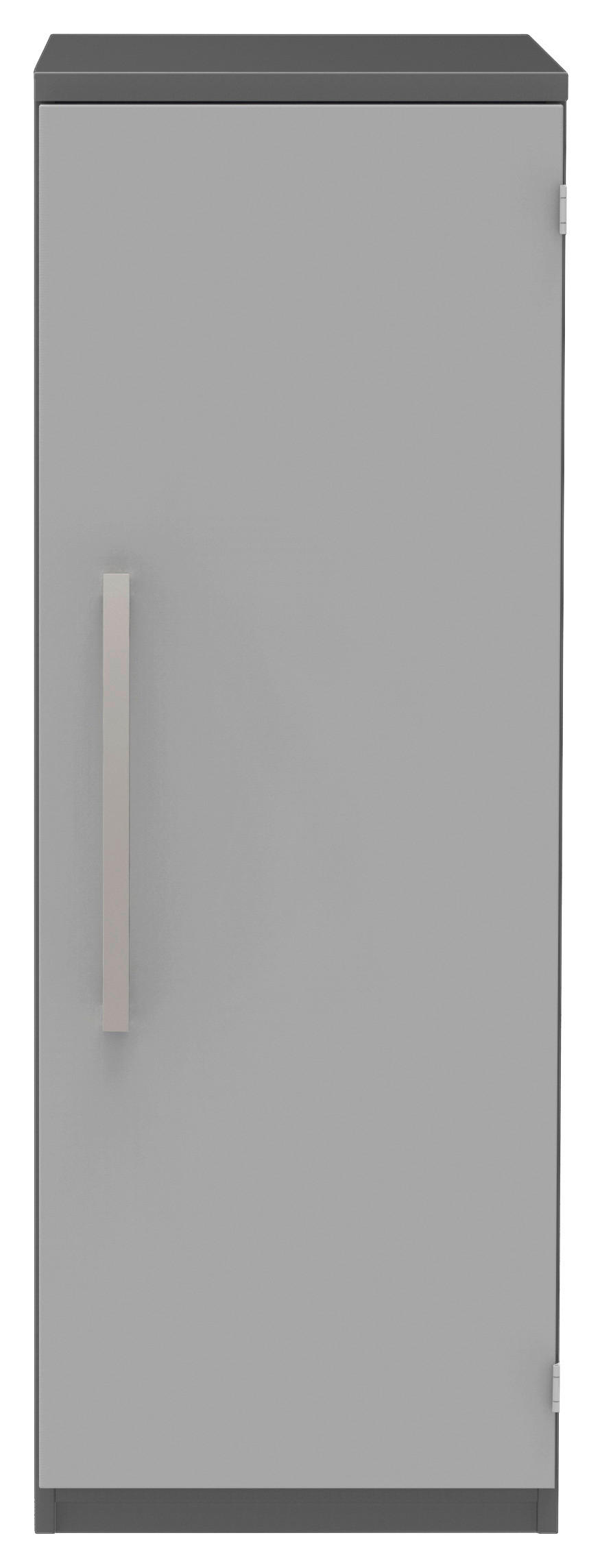 AKTENSCHRANK 40/111,7/43 cm  - Anthrazit/Hellgrau, Konventionell, Holzwerkstoff (40/111,7/43cm) - Moderano