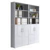 AKTENSCHRANK 168,8/227,2/33 cm  - Weiß Hochglanz/Grau, MODERN, Holzwerkstoff (168,8/227,2/33cm) - MID.YOU