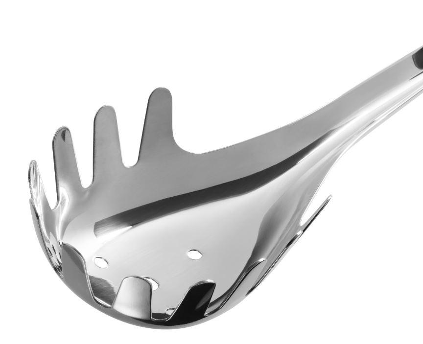 SPAGHETTILÖFFEL  - Silberfarben, Basics, Metall - Silit