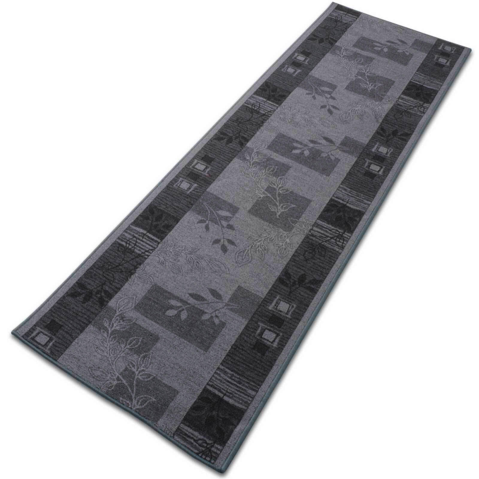 LÄUFER 80/150 cm FD Grau  - Grau, KONVENTIONELL, Kunststoff/Textil (80/150cm)