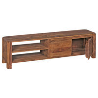 LOWBOARD  in 140/40/35 cm  - Sheeshamfarben, KONVENTIONELL, Holz (140/40/35cm) - MID.YOU