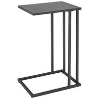 BEISTELLTISCH Metall, Holzwerkstoff 30/40/60 cm  - Dunkelgrau, Design, Holzwerkstoff/Metall (30/40/60cm) - home24