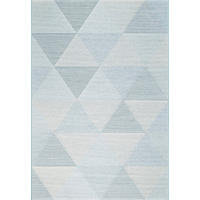 FLACHWEBETEPPICH 120/170 cm Amalfi Blau, Hellblau  - Blau/Hellblau, Trend, Textil (120/170cm)