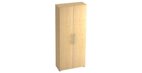 AKTENSCHRANK 80/188/34,6 cm  - Ahornfarben, KONVENTIONELL, Holzwerkstoff (80/188/34,6cm) - Venda