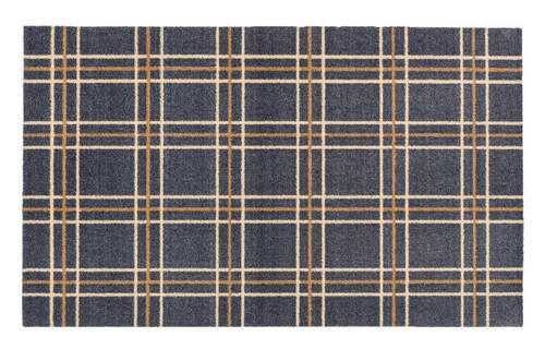 FUßMATTE  66/110 cm  Grau, Dunkelorange  - Dunkelorange/Grau, Design, Textil (66/110cm) - Esposa