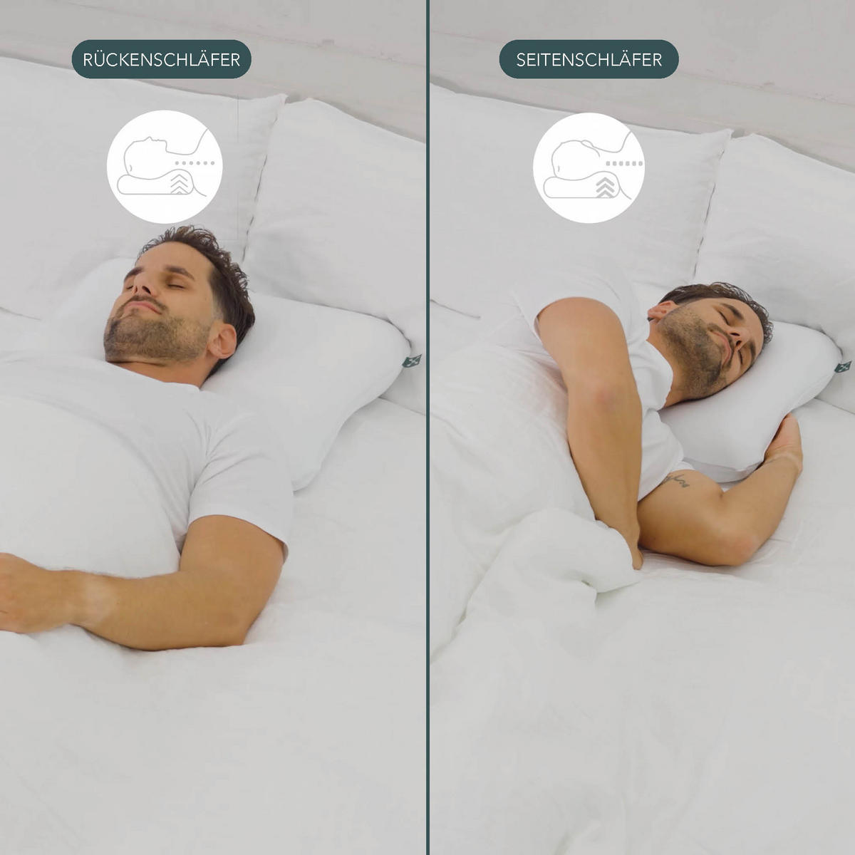 NACKENKISSEN SILENCE  - Basics, Textil (54/9-12/40cm) - Smartsleep