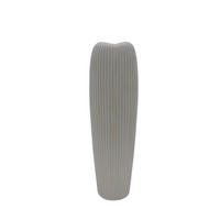 VÁZA  - szürke, Basics, kerámia (16.5/58cm)