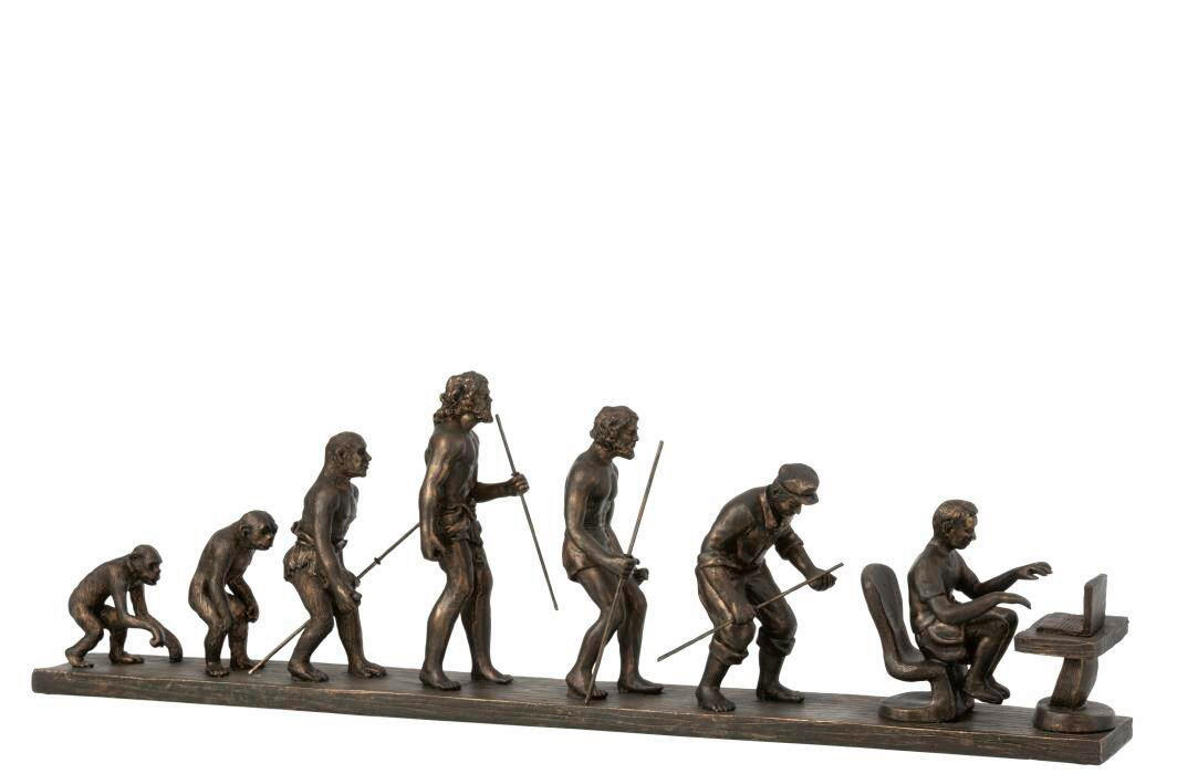 SKULPTUR - Braun, Basics, Kunststoff (68/8,5/21,5cm)
