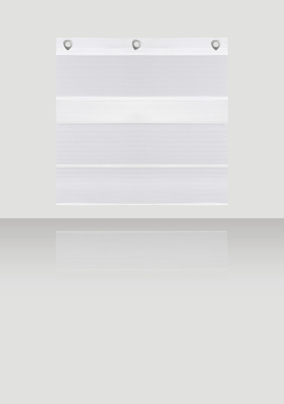 MAGNETROLLO  halbtransparent  60/130 cm    - Perlmutt, Basics, Textil (60/130cm) - Novel