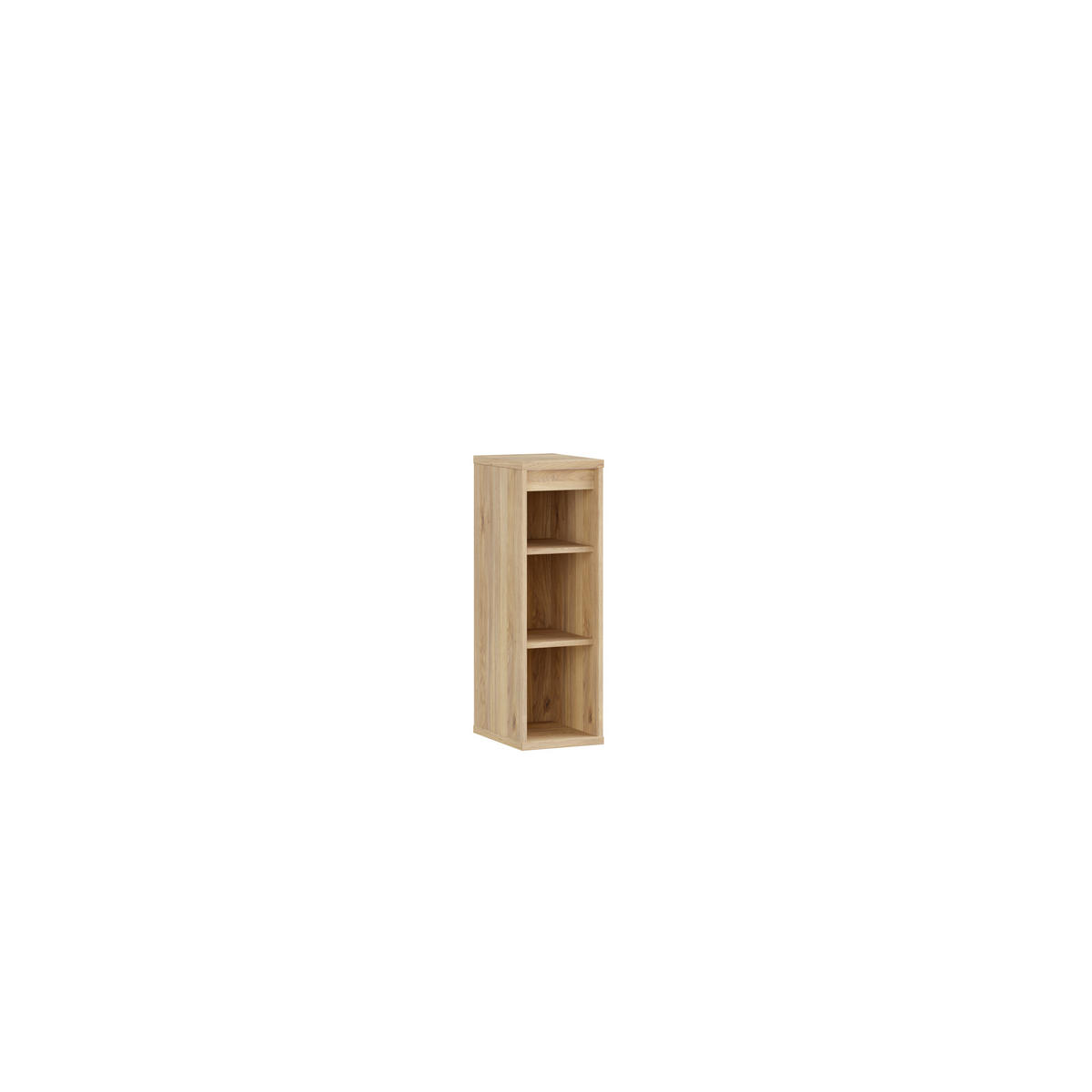 Etajeră De Perete 25/78,4/33 cm  - culoare lemn stejar, Basics, material pe bază de lemn (25/78,4/33cm) - Xora