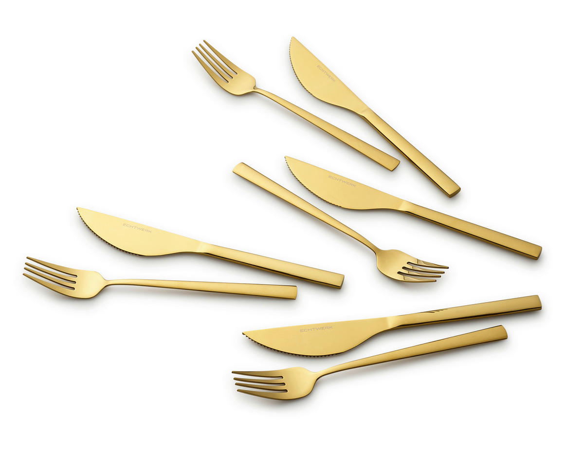 PIZZABESTECK   - Goldfarben, Basics, Metall (23cm) - Echtwerk