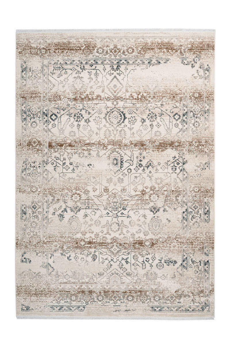 VINTAGE KOBEREC, 120/170 cm, béžová - béžová, Design, textil (120/170cm)