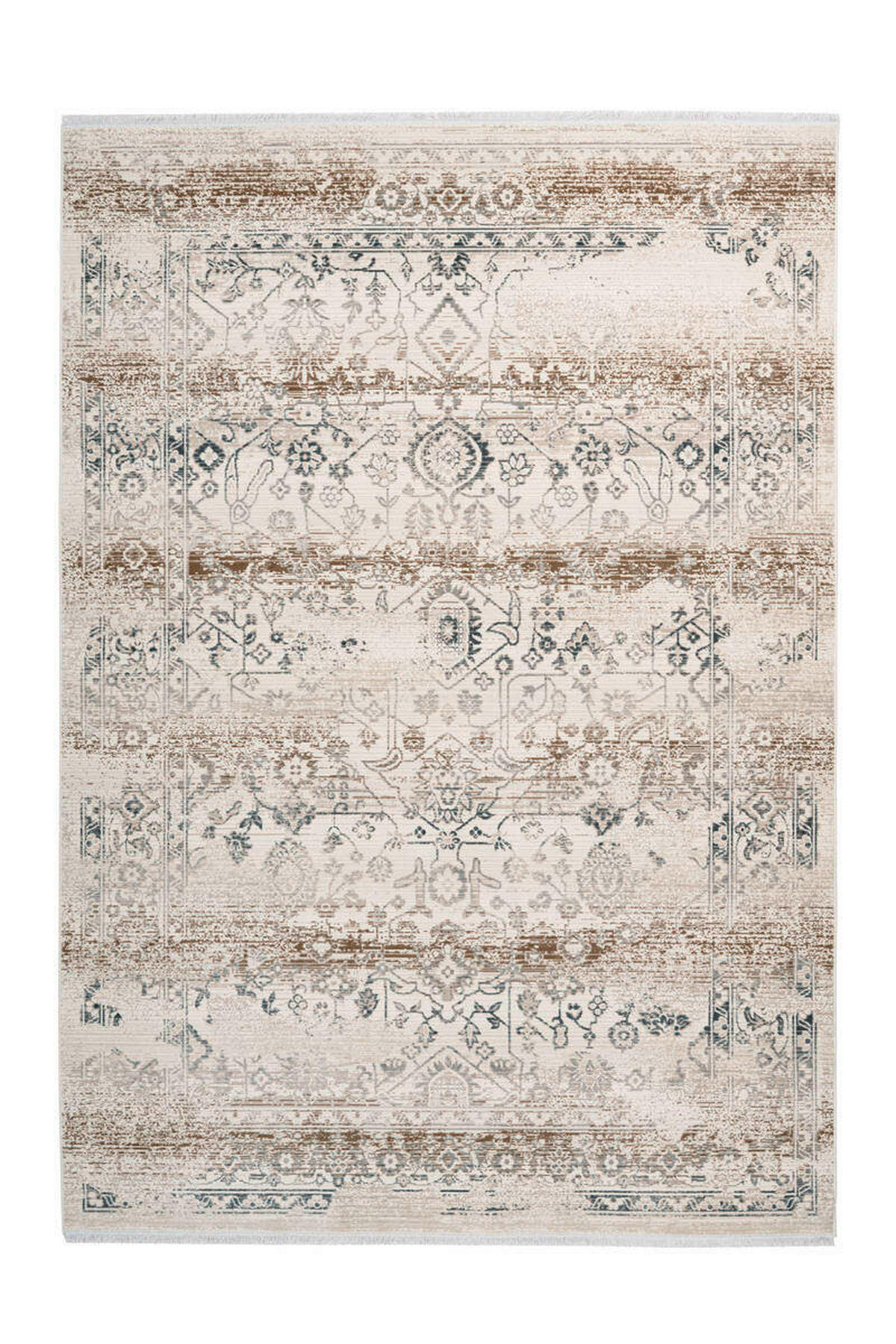 VINTAGE KOBEREC, 120/170 cm, béžová - béžová, Design, textil (120/170cm)
