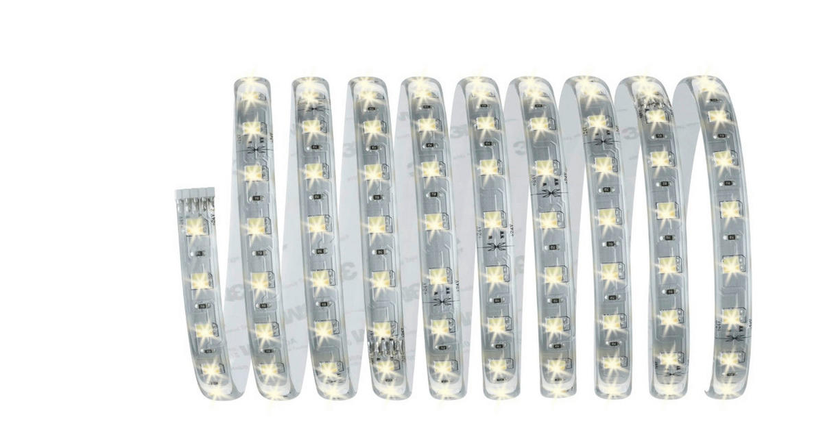 LED TRAKA Led-Strip Basis-Set  - bijela, Basics, plastika (1,25/300cm) - Paulmann