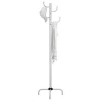 OBEŠALNIK ZA OBLAČILA - bela, Basics, kovina (37/180cm) - Boxxx