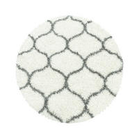 VÄVD MATTA 80 cm Salsa 3201 Creme  - cremefärgad, Design, textil (80cm)