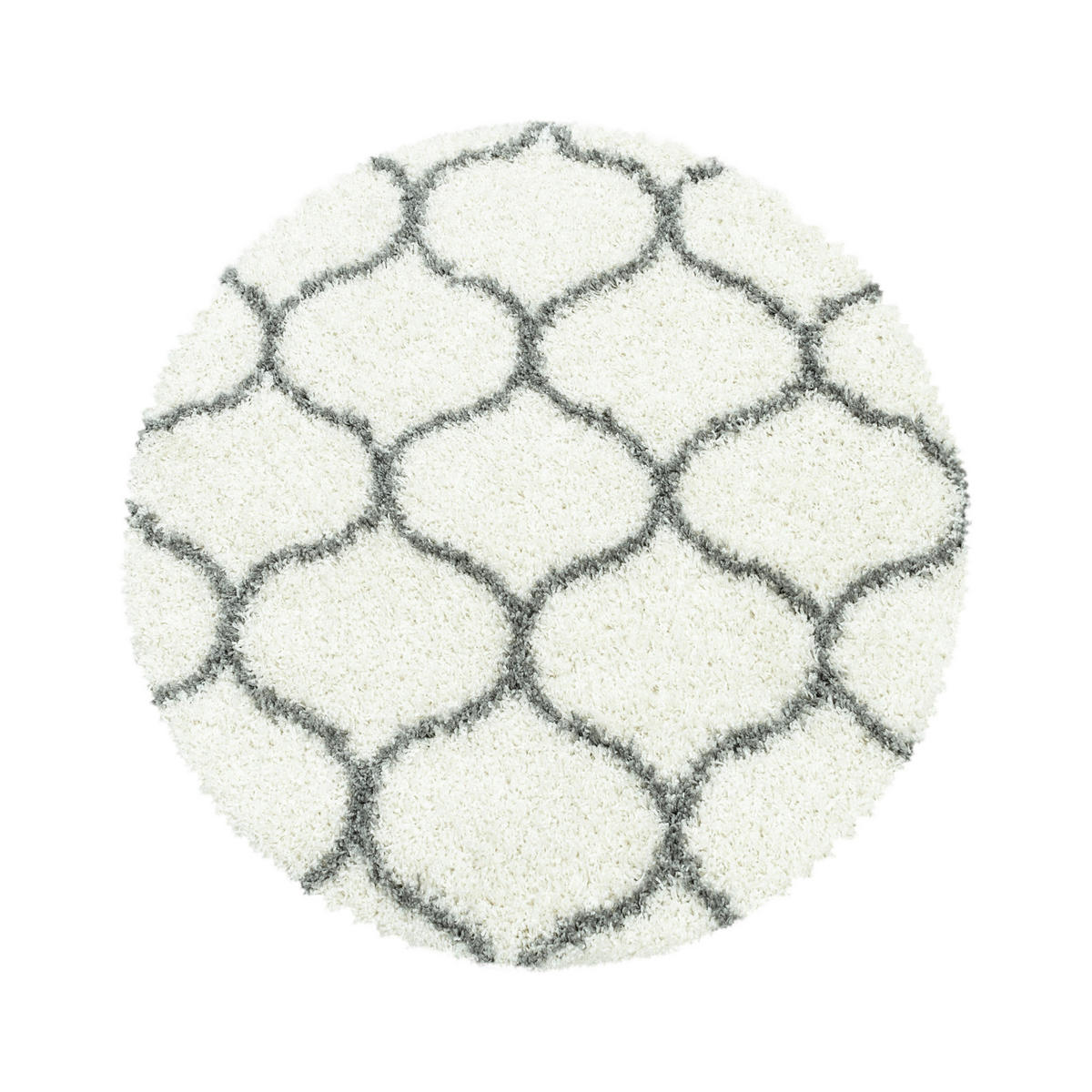 VÄVD MATTA 80 cm Salsa 3201 Creme  - cremefärgad, Design, textil (80cm)