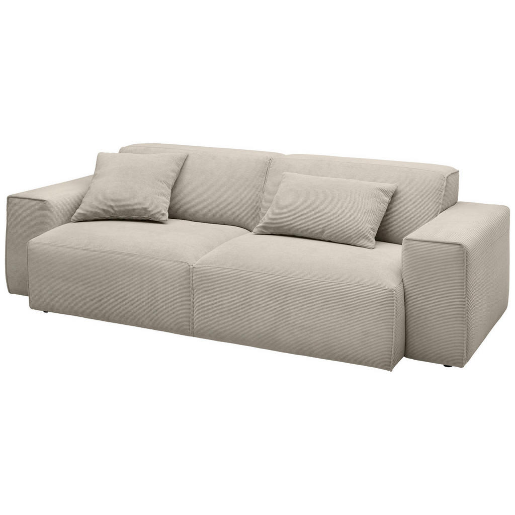 Thumbnail - Pure Home Lifestyle 3-Sitzer-Sofa, Sand, Textil, 236x71x101 cm, Blauer Engel, Goldenes M, Oeko-Tex® Standard 100, DGM-Kl...