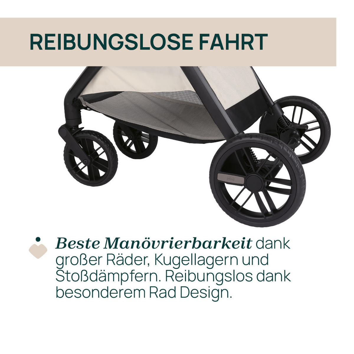 KINDERWAGEN  Bellagio  Amber Glow  - Beige, Basics, Textil/Metall (55/82/97-106cm) - Chicco