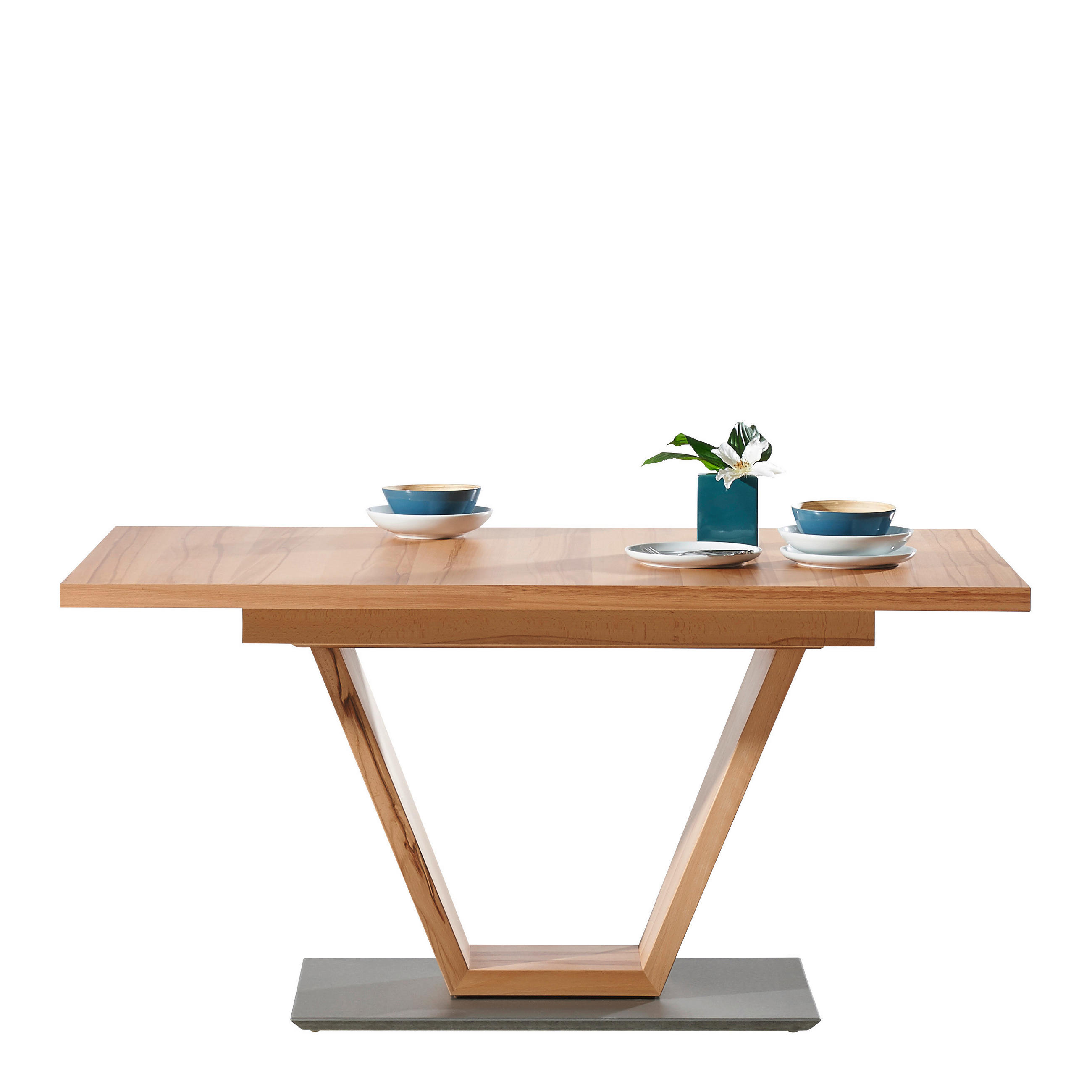 ESSTISCH in Holz, Holzwerkstoff 130(178)/90/75 cm  - Buchefarben, KONVENTIONELL, Holz/Holzwerkstoff (130(178)/90/75cm) - Moderano