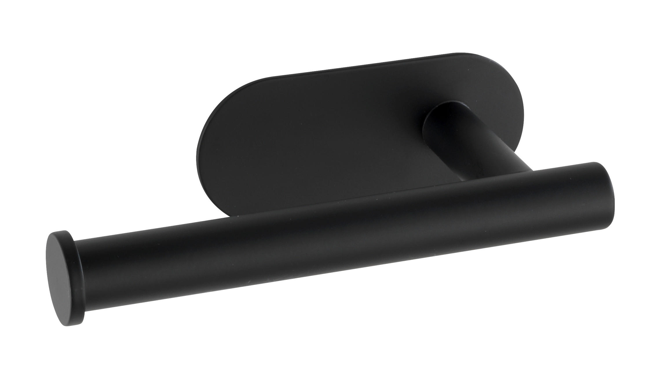 TOALETTPAPPERSHÅLLARE  i metall  - svart, Design, metall (8,8/21,2/17,8cm)