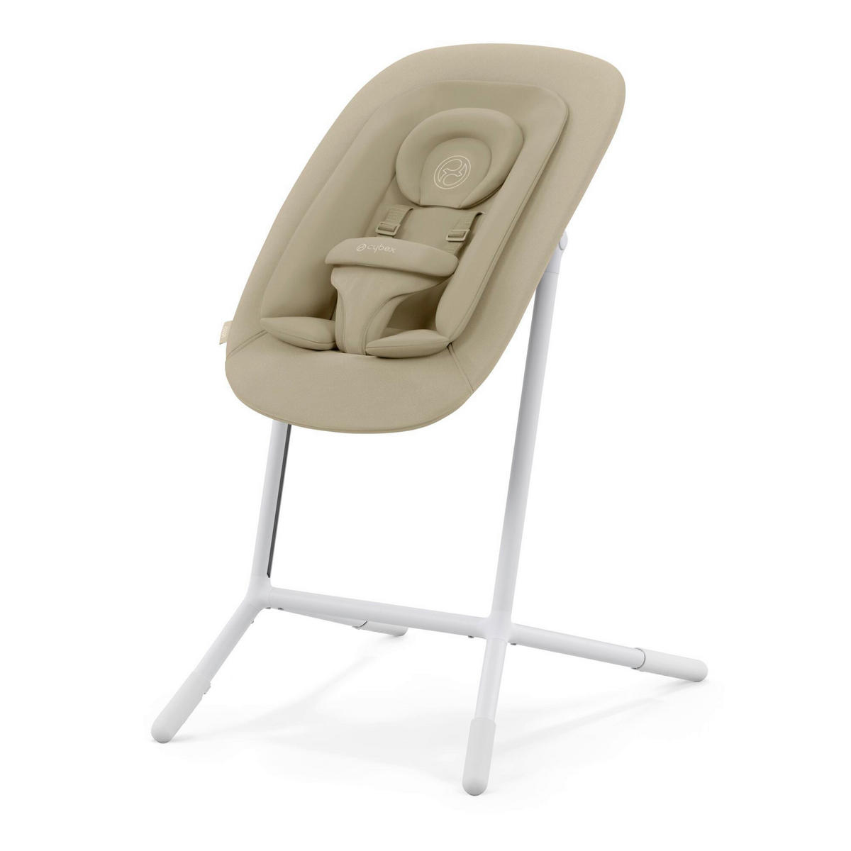 STOLČEK ZA HRANJENJE  Lemo 4 in 1 Set    56/54,5/81,5 cm       bela, barve javorja  - bela/barve javorja, Basics, umetna masa/les (56/54,5/81,5cm) - Cybex