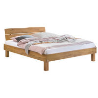 BETT 200/200 cm,  in Wildeiche,  - Wildeiche, Basics, Holz (200/200cm) - Hasena