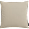 OUTDOOR-KISSENHÜLLE  Uni  - Sandfarben, Basics, Textil (50/50cm)