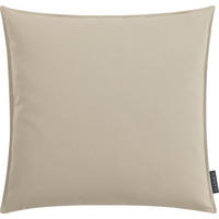 OUTDOOR-KISSENHÜLLE  Uni  - Sandfarben, Basics, Textil (50/50cm)