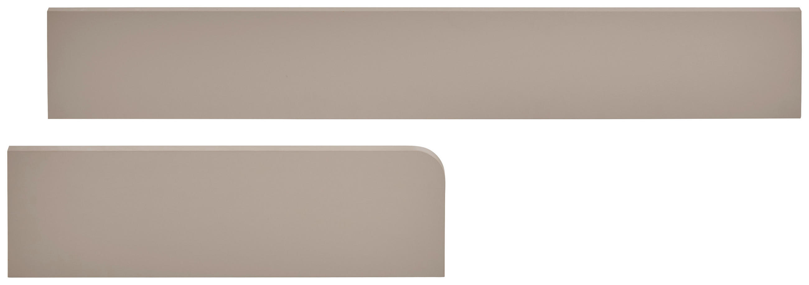 UMBAUSEITEN Nomi  - Taupe, Trend, Holzwerkstoff (141/21/6cm) - Jimmylee
