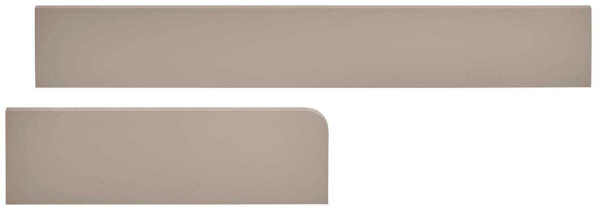 UMBAUSEITEN Nomi  - Taupe, Trend, Holzwerkstoff (141/21/6cm) - Jimmylee