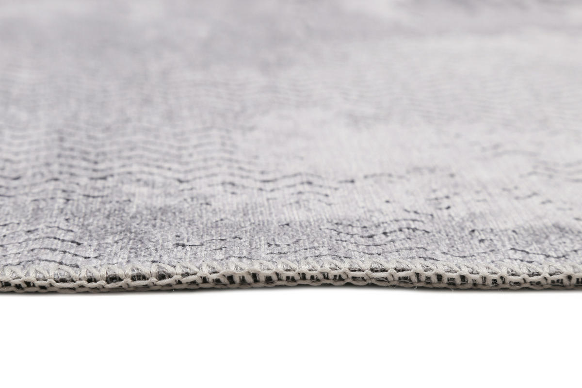 WEBTEPPICH 80/150 cm Radiate Grau  - Grau, Design, Textil (80/150cm) - Novel