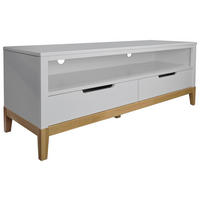 LOWBOARD  in 135/50/40 cm  - Grau, LIFESTYLE, Holz/Holzwerkstoff (135/50/40cm) - Stylife